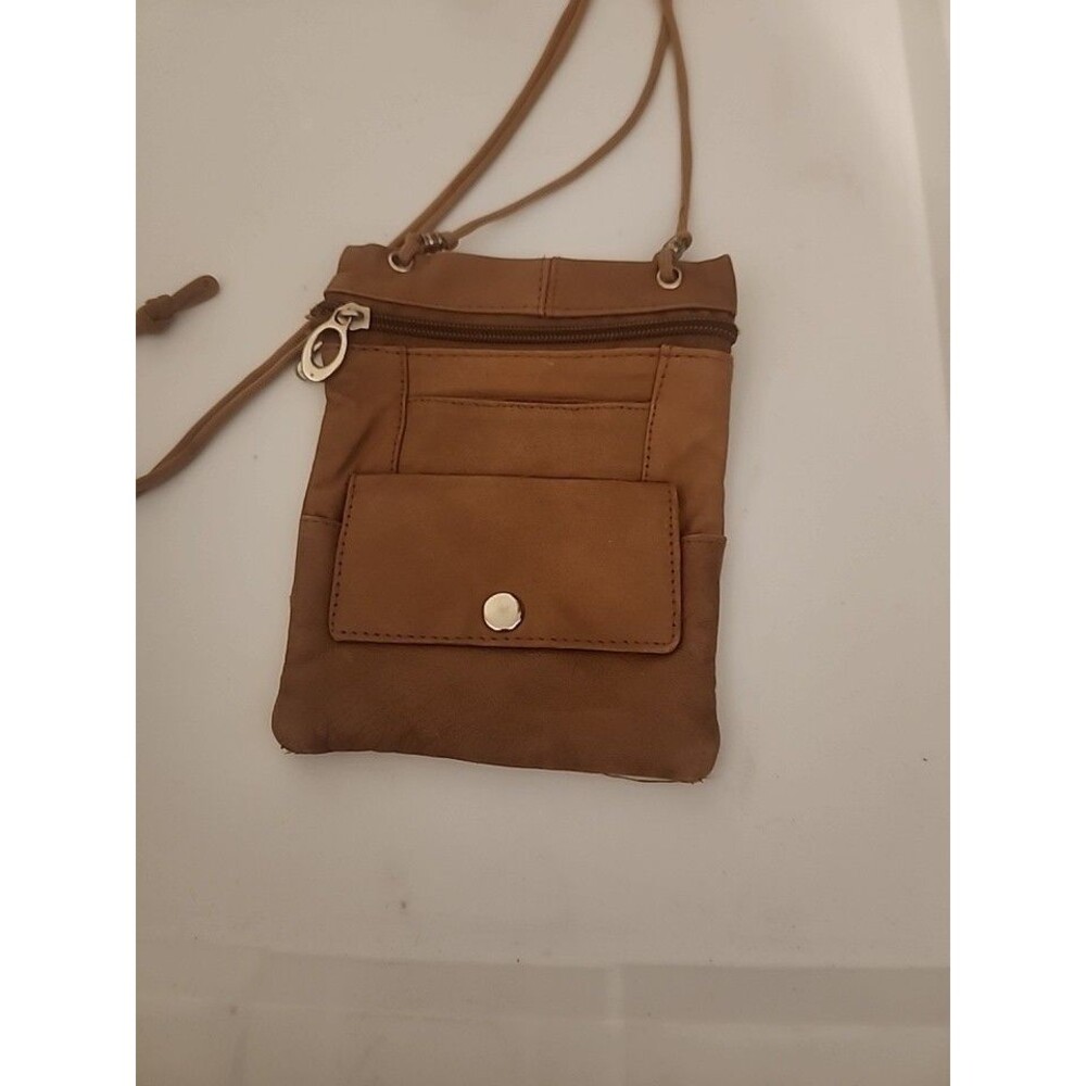 Marshal Brand Genuine Leather Small Crossbody Purse Bag. Adjustable 7"X 5" India